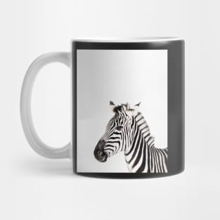 Zebra print, Nursery, Animal, Kids room, Modern art, Wall decor Mug